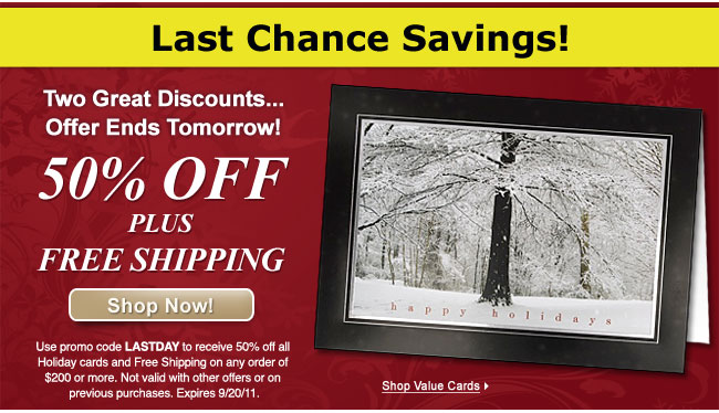 Last Chance Savings